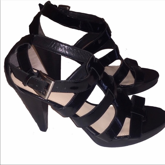 Nine West black heels - Picture 1 of 8